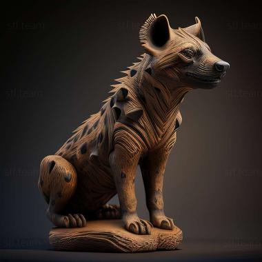 3D модель Гиена Шензи из Короля Льва (STL)